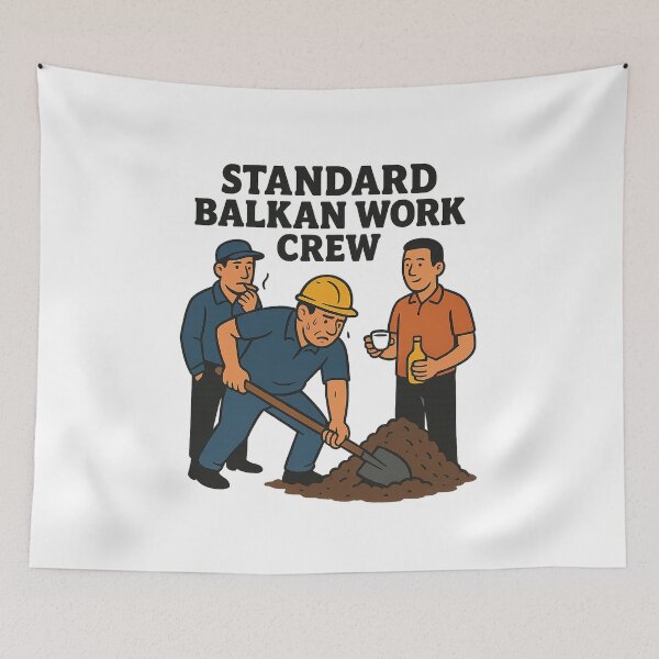Item preview, Standard Balkan Work Crew designed and sold by Ajoj Supply Co..