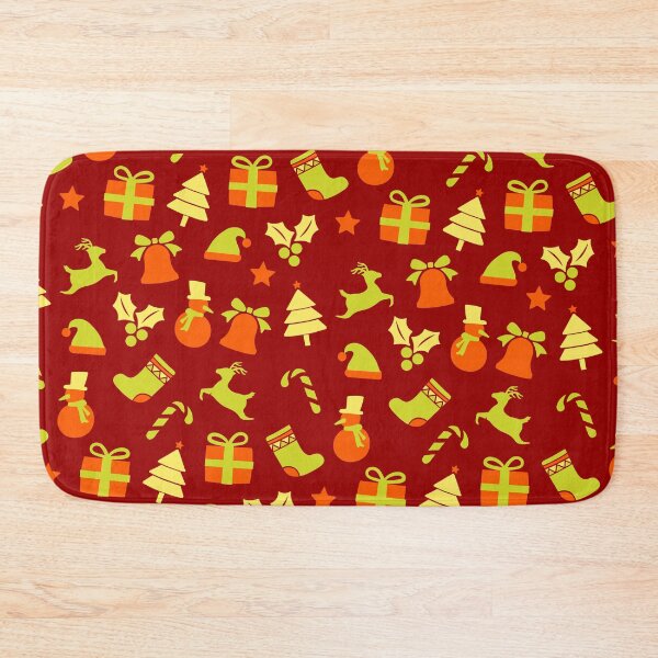 Item preview, Cute Bells Candy Merry Christmas Xmas Pattern    - Anniversary Gifts For Mom designed and sold by RoyalStarsPatts.