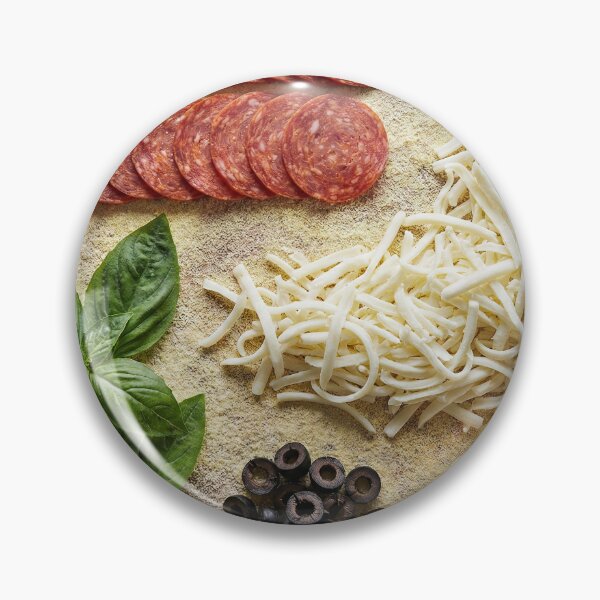 Item preview, Rustic Homemade Pizza Ingredients Knolling designed and sold by SavinMercantile.