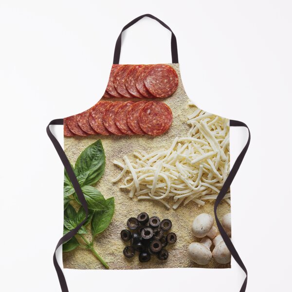 Item preview, Rustic Homemade Pizza Ingredients Knolling designed and sold by SavinMercantile.