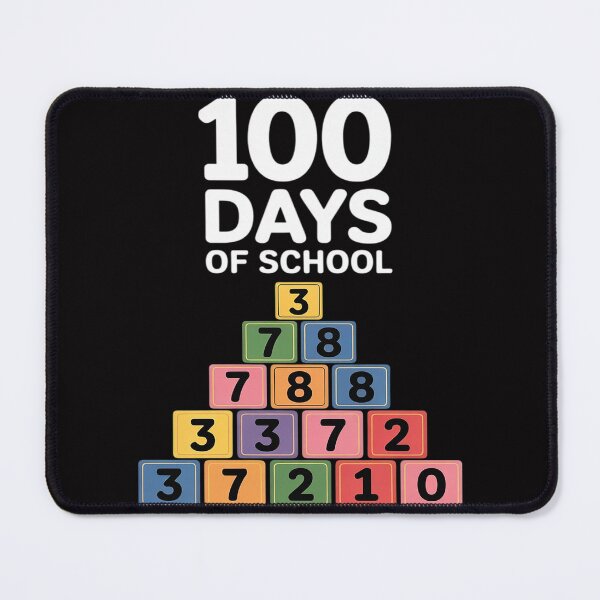 Item preview, 100 Days of School Colorful Number Blocks for Teachers designed and sold by gerardostokes.