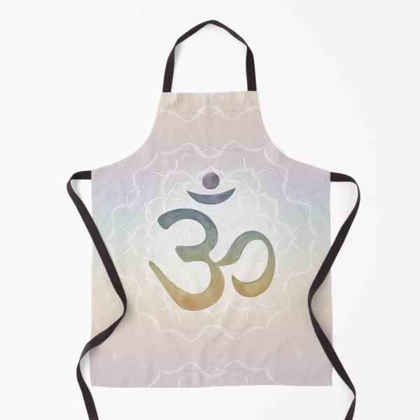 Item preview, OM Mandala Light Watercolor Bija - Rainbow Sunset designed and sold by Irene Estelle.