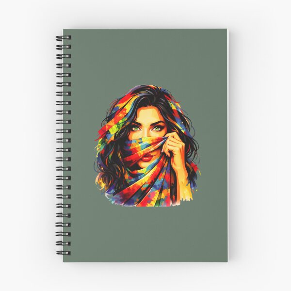 Item preview, Woman Securing Her Scarf designed and sold by LaPaz361.