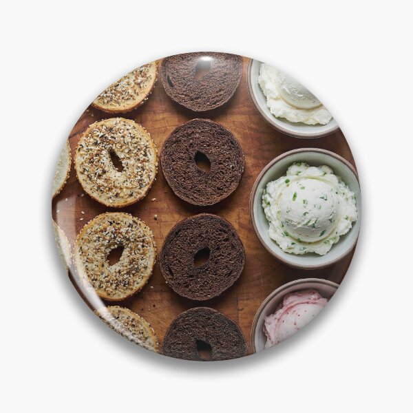 Item preview, Gourmet Bagel & Lox Brunch Board Knolling designed and sold by SavinMercantile.