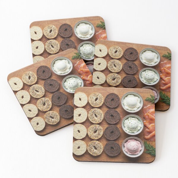 Item preview, Gourmet Bagel & Lox Brunch Board Knolling designed and sold by SavinMercantile.