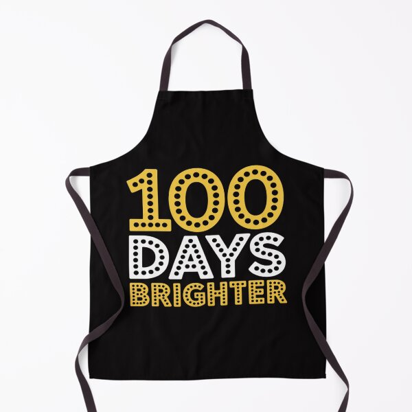 Item preview, 100 Days of School 100 days brighter designed and sold by jewellmeyers.