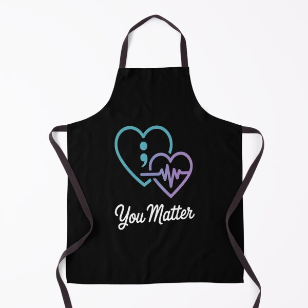 Item preview, You Matter Suicide Prevention Awareness Teal Purple Heart designed and sold by StuffNestie.
