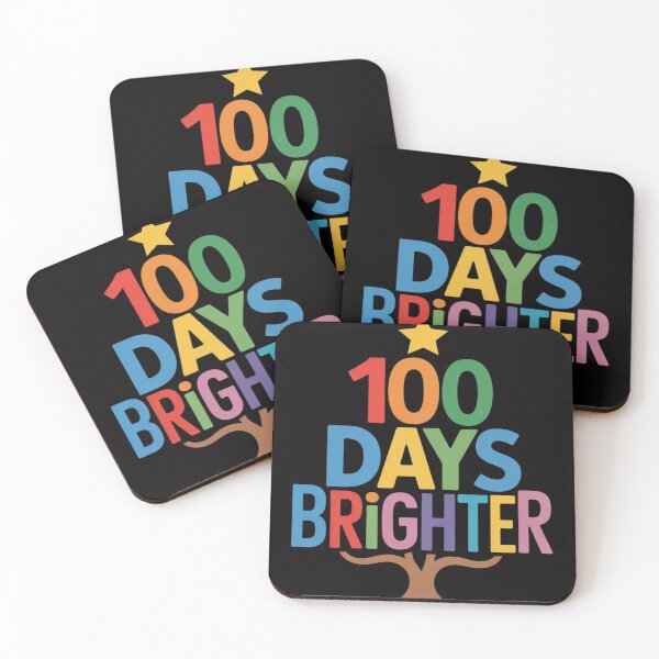 Item preview, 100 Days Brighter Rainbow Happy 100th Day of School designed and sold by jewellmeyers.