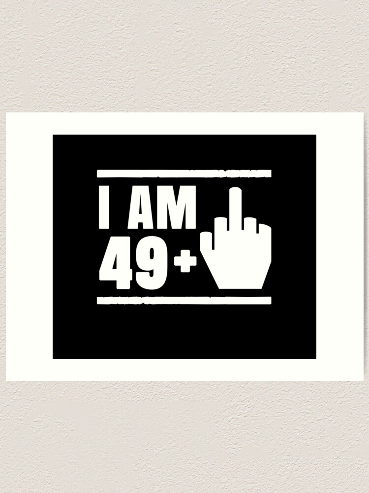Milestone 50th Birthday - Gag Bday Joke Gift Idea: 49+1