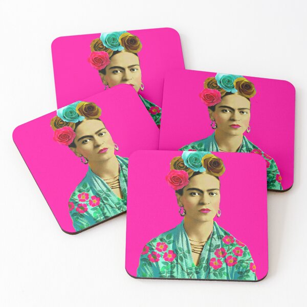 Item preview, Frida Kahlo Pink designed and sold by FridaArtGallery.
