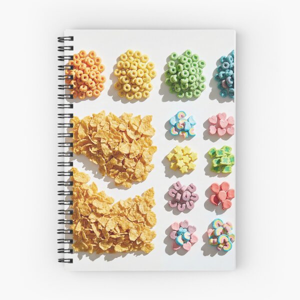 Item preview, Oddly Satisfying Sorted Cereal Knolling Art designed and sold by SavinMercantile.