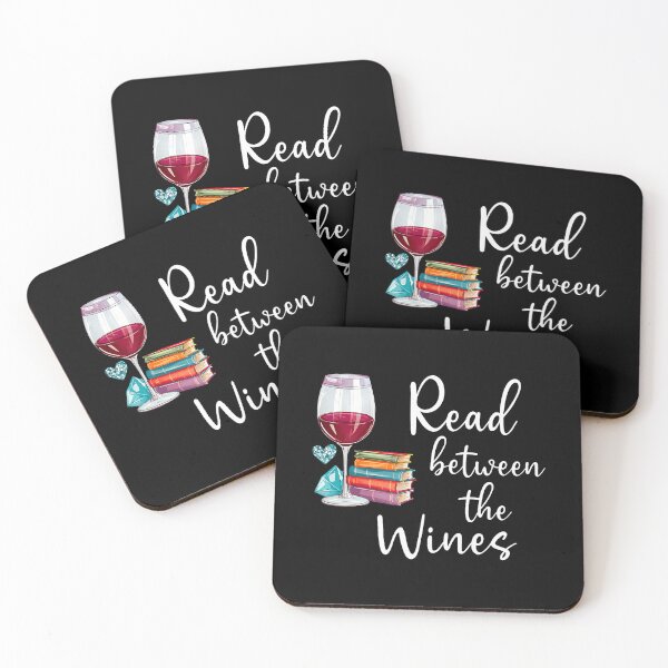 Item preview, Read Between The Wines Im Just A Girl Who Loves Books Wine designed and sold by desuyomoskov7.