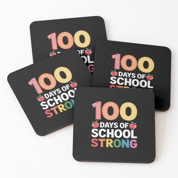 Item preview, 100 Days of School Stronger Graphic & Cool designed and sold by traceydowns.