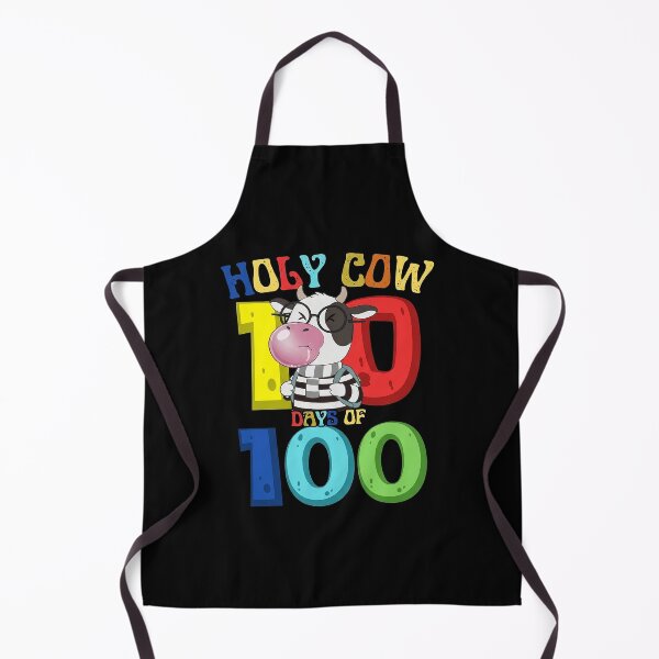 Item preview, Holy Cow 100 Days Of School 100th Day School Teacher Student designed and sold by traceydowns.