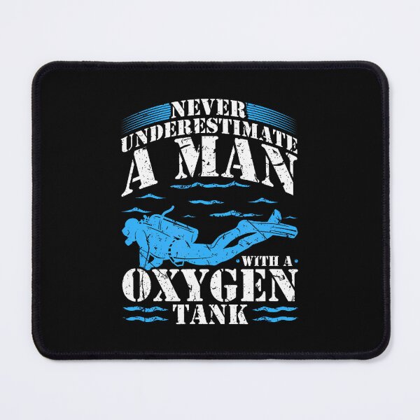 Item preview, Nman Oxygen Tank Funny Scuba Diver designed and sold by desuyomoskov7.