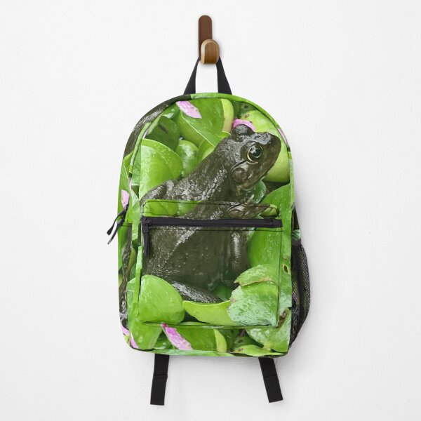 Item preview, Hidden Frog in Lush Green Leaves designed and sold by TrisaThyme.