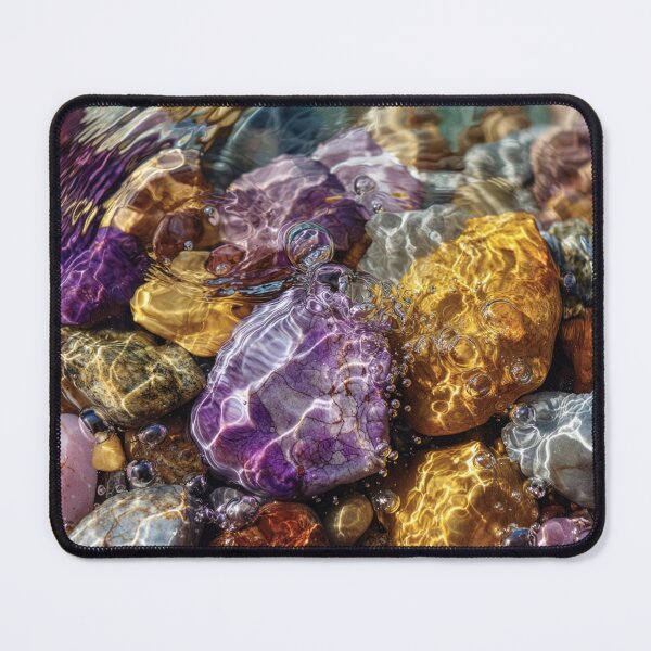 Item preview, Colorful Rocks in Shallow Water designed and sold by Tridentulus.