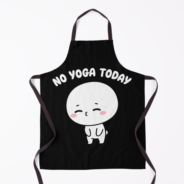 Item preview, No Yoga Today Funny Figure Sarcastic Pun Sports designed and sold by Kestovi.