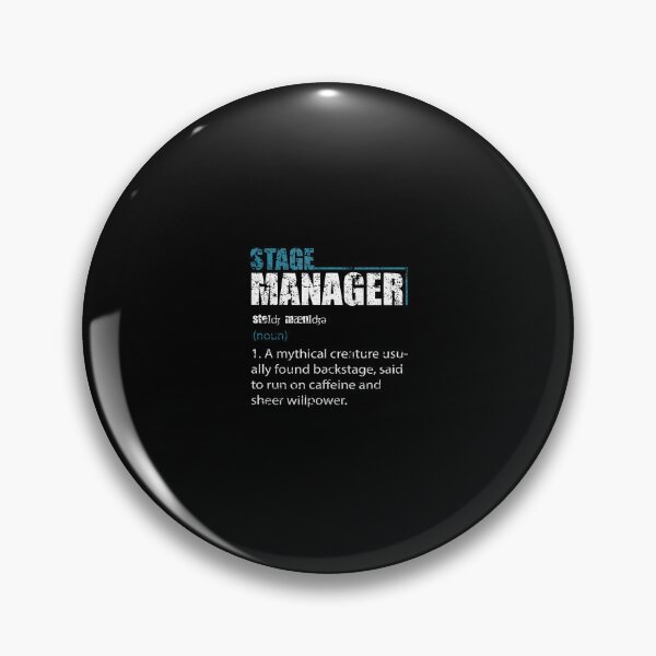 Item preview, Stage Manager Definition Theatre Crew Director Funny Theatre designed and sold by desuyomoskov7.