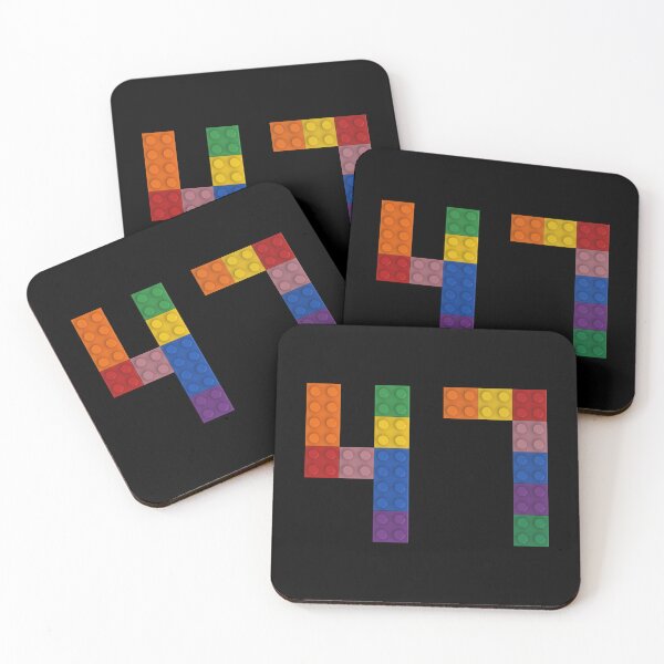 Item preview, 47 numbering made of bricks designed and sold by Brickification.