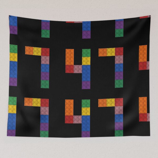 Item preview, 47 numbering made of bricks designed and sold by Brickification.
