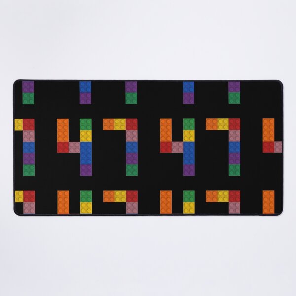 Item preview, 47 numbering made of bricks designed and sold by Brickification.