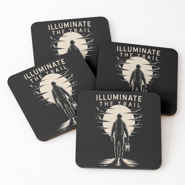 Item preview, Illuminate The Trail Guiding Light For Adventure Seekers Hiking designed and sold by TeamLequid.
