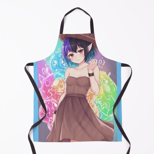 Item preview, Cute anime vampire girl with colorful figures designed and sold by ArtsJulian.