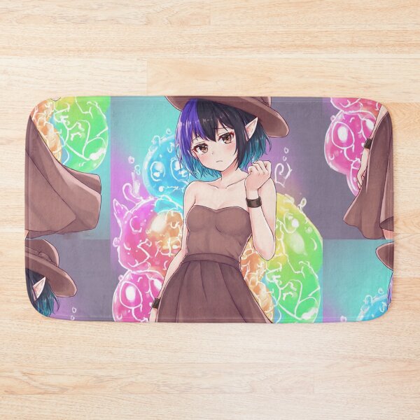 Item preview, Cute anime vampire girl with colorful figures designed and sold by ArtsJulian.
