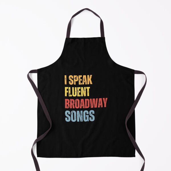 Item preview, I Speak Fluent Broadway Songs Retro Musical Theatre Singer designed and sold by desuyomoskov7.