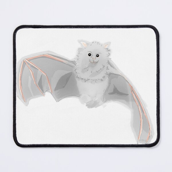 Item preview, Hidious white bat designed and sold by HazSticker.