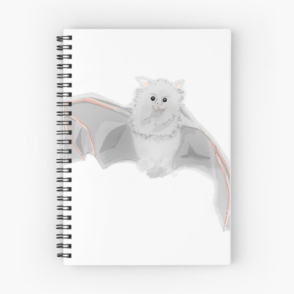 Item preview, Hidious white bat designed and sold by HazSticker.