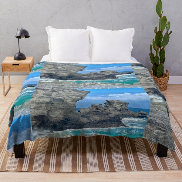 Item preview, Hawaiian Coastal Cliffs and Ocean Waves designed and sold by TrisaThyme.