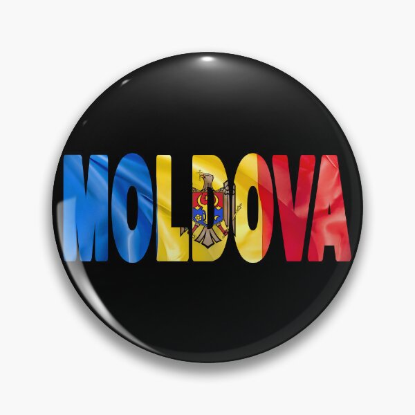 Item preview, MOLDOVA - Flag Flying in Wind cut to Letters Souvenir Sticker Shirt designed and sold by Adam Gormley.