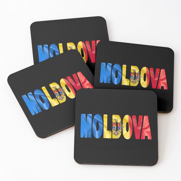 Item preview, MOLDOVA - Flag Flying in Wind cut to Letters Souvenir Sticker Shirt designed and sold by Adam Gormley.