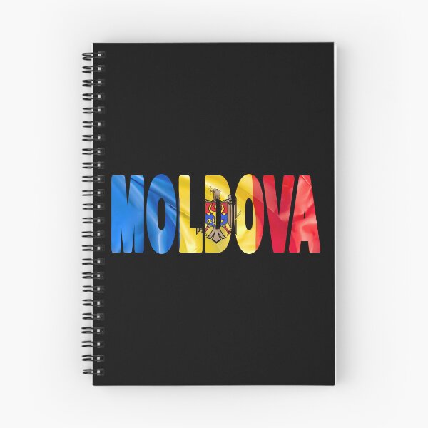 Item preview, MOLDOVA - Flag Flying in Wind cut to Letters Souvenir Sticker Shirt designed and sold by Adam Gormley.