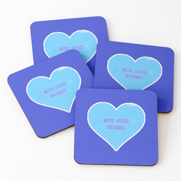 Item preview, Not Cool Dummy Candy Heart designed and sold by Normbot2000.