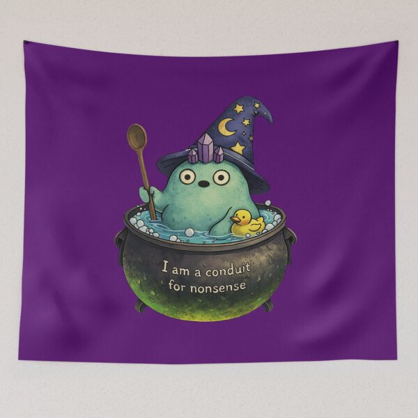 Item preview, I Am A Conduit for Nonsense  designed and sold by StarBumblez.