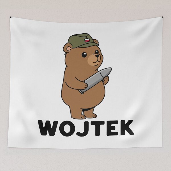 Item preview, Wojtek the Bear | Cute Polish War Bear Illustration | Inspired by a True Story designed and sold by besensible.