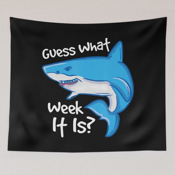 Item preview, Guess What Week It Is Hammerhead Marine Biologists Shark designed and sold by desuyomoskov7.