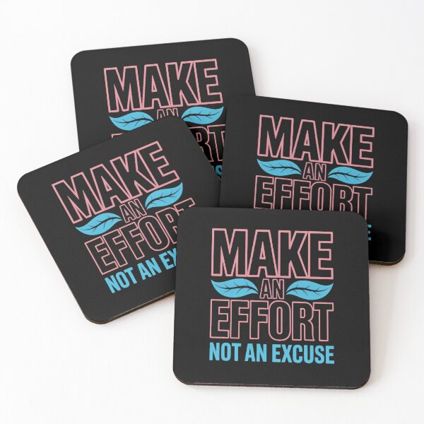 Item preview, Motivational Make An Effort Not An Excuse designed and sold by TeamLequid.
