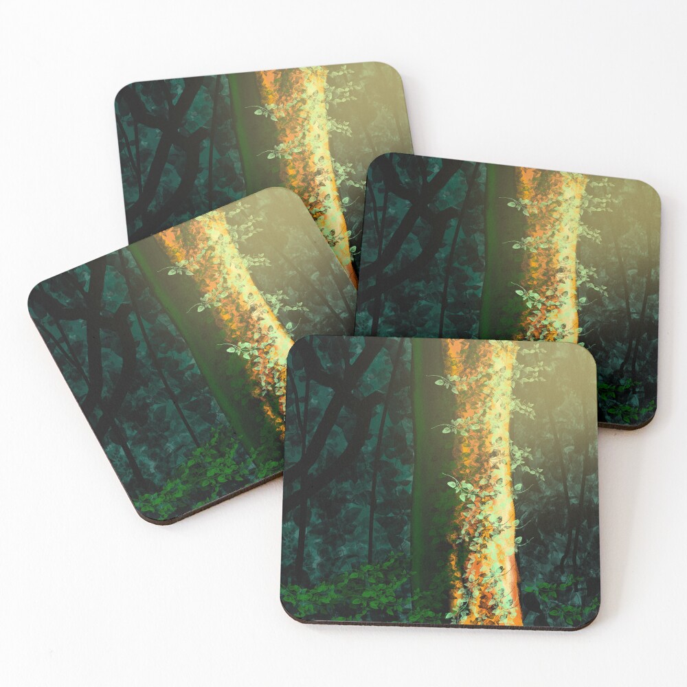 Item preview, Coasters (Set of 4) designed and sold by HazSticker.