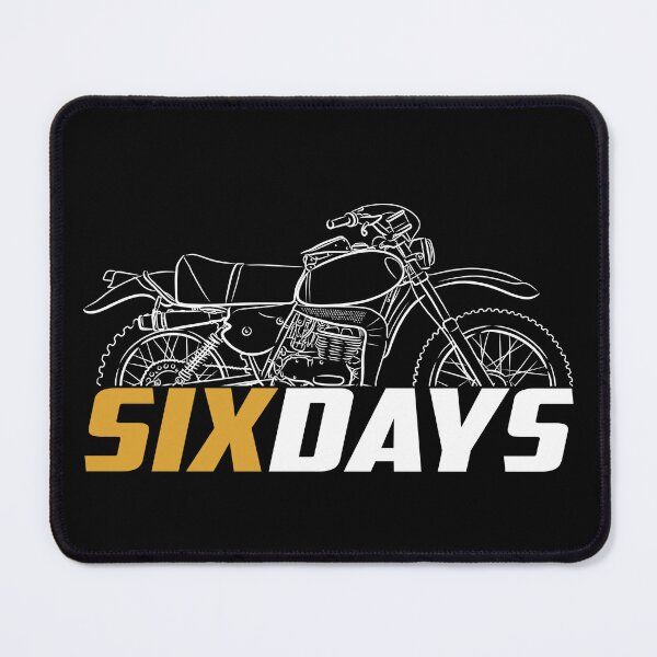 Item preview, Motorcycle OSSA 250 Six Day 1978, biker designed and sold by ThrottleArts.