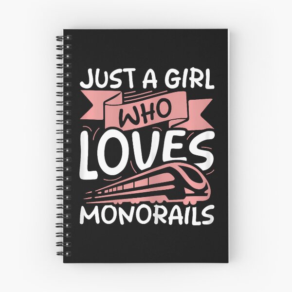 Item preview, Just A Girl Who Loves Monorails designed and sold by cordfried3h.