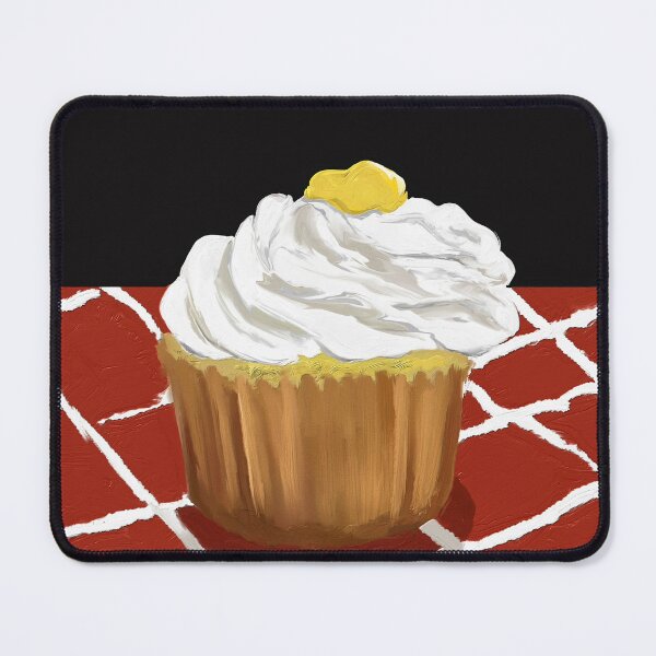 Item preview, Cupcake On Red Tablecloth designed and sold by Lois  Bryan.