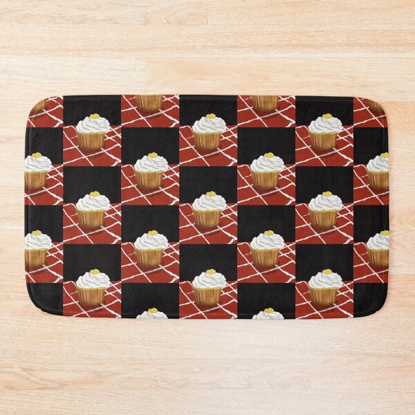 Item preview, Cupcake On Red Tablecloth designed and sold by Lois  Bryan.
