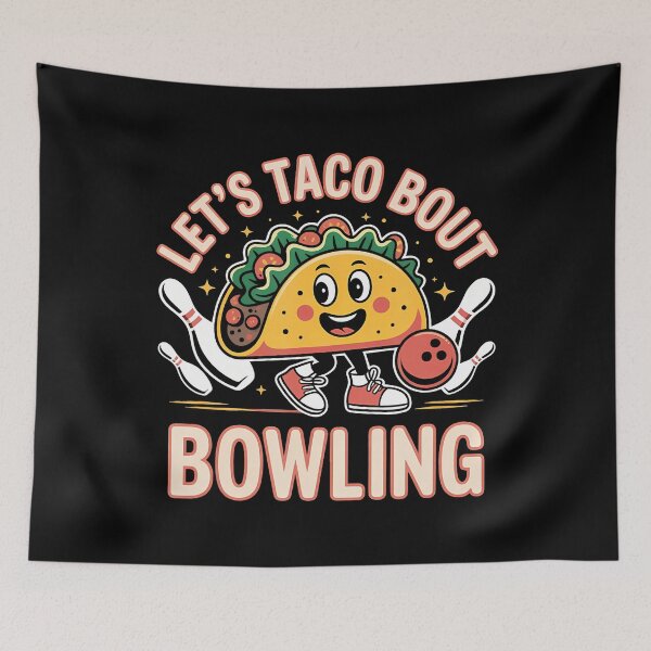 Item preview, Bowling And Tacos Funny Ten Pin League Humor designed and sold by jayeshainch.