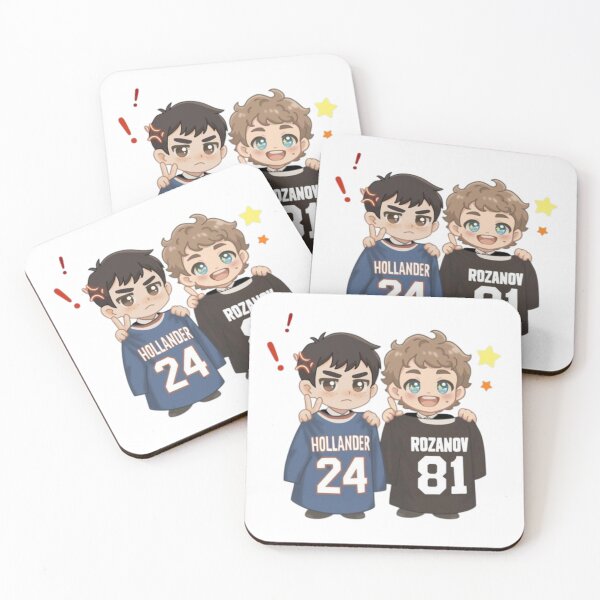 Item preview, Hollander & Rozanov Heated Rivalry Chibi designed and sold by GenZINISH.