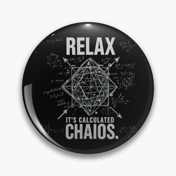 Item preview, Relax It’s Calculated Chaos designed and sold by GenZvibeArt.