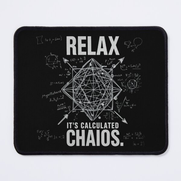 Item preview, Relax It’s Calculated Chaos designed and sold by GenZvibeArt.
